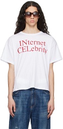 Praying White 'Internet Celebrity' T-Shirt