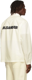 Jil Sander Off-White Cotton Jacket