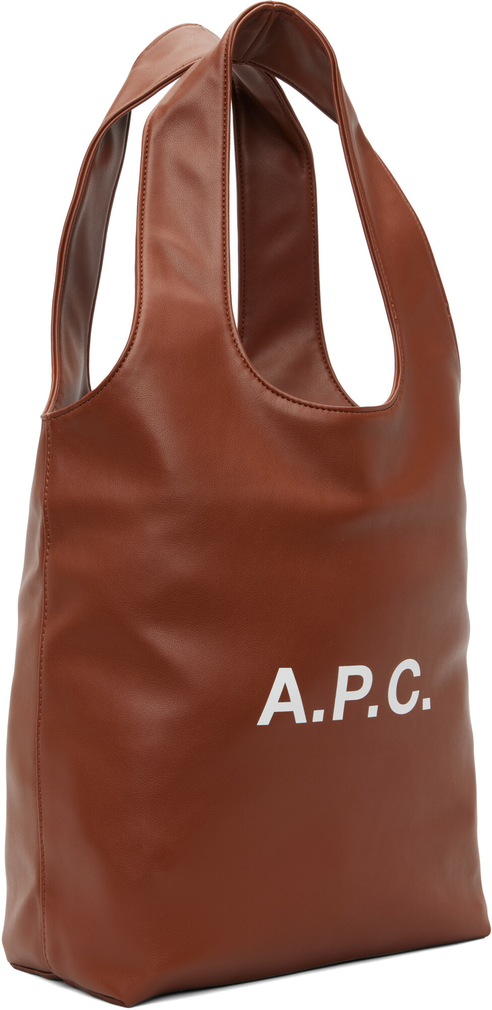 A.P.C. Brown Ninon Small Tote