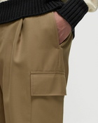 Drôle De Monsieur Le Pant Cargo Flanelle Beige - Mens - Cargo Pants