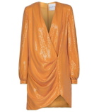 Halpern Sequined minidress