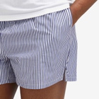 DONNI. Women's Stripe Pop Boxer in Navy Stripe