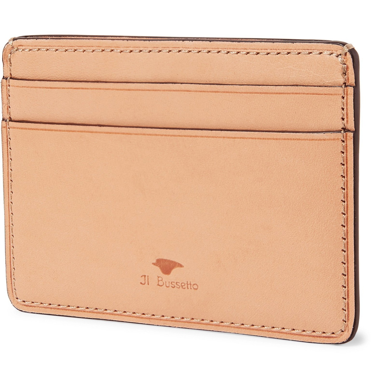 Il Bussetto - Polished-Leather Cardholder - Blue