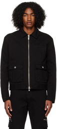 Han Kjobenhavn Black Boxy Cargo Jacket