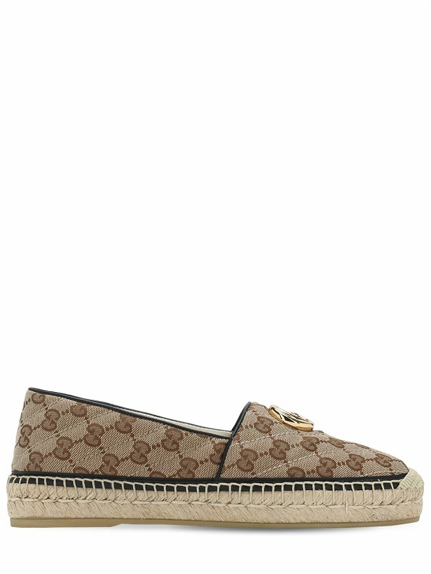 Photo: GUCCI - 20mm Pilar Quilted Canvas Espadrilles