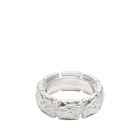 Maple Men's Chalice Ring in Silver