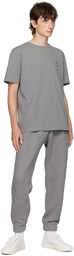 Maison Kitsuné Gray Bold Fox Head Lounge Pants