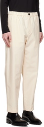 Jil Sander Beige Water-Repellent Trousers