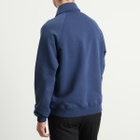 Casablanca Men's Navy Loopback Collar Sweatshirt in Dress Blue