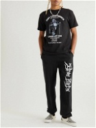iggy - Calisthenics Team Printed Cotton-Jersey T-Shirt - Black