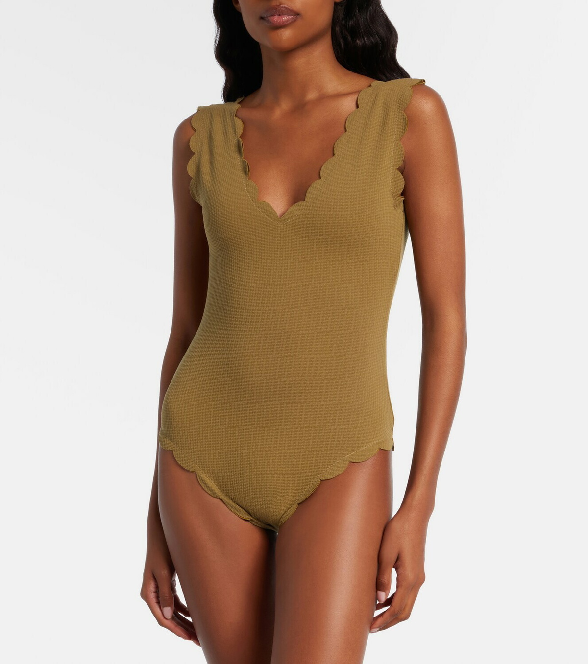 Marysia Charleston scalloped swimsuit