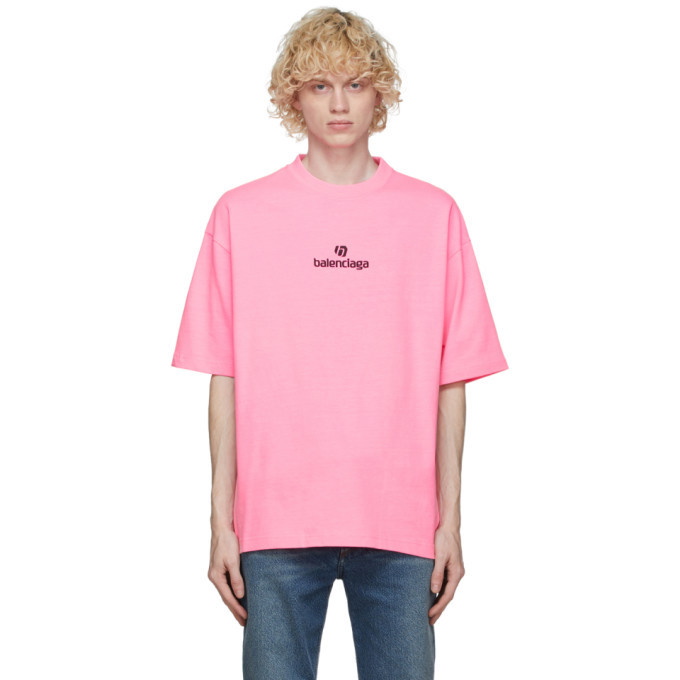 Photo: Balenciaga Pink Sponsor T-Shirt