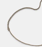 Sophie Bille Brahe Collier De Tennis 18kt gold necklace with diamonds