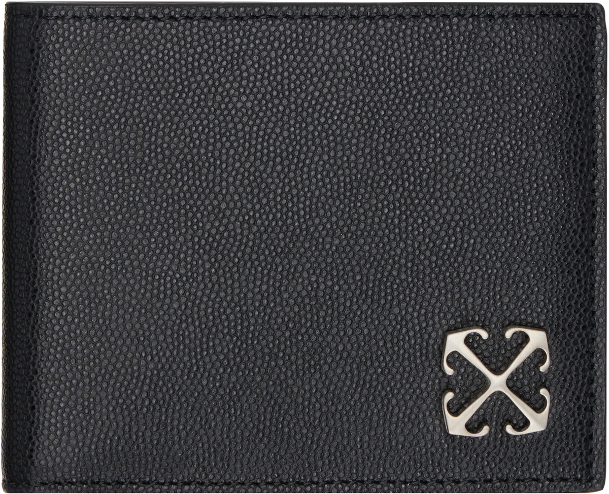 Off-White Black Jitney Bifold Wallet Off-White