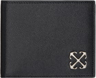 Off-White Black Jitney Bifold Wallet