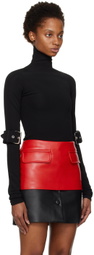 Maximilian Davis Black Stride Turtleneck