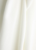 Solace London Amalie Off-the-shoulder Crepe Gown Cream