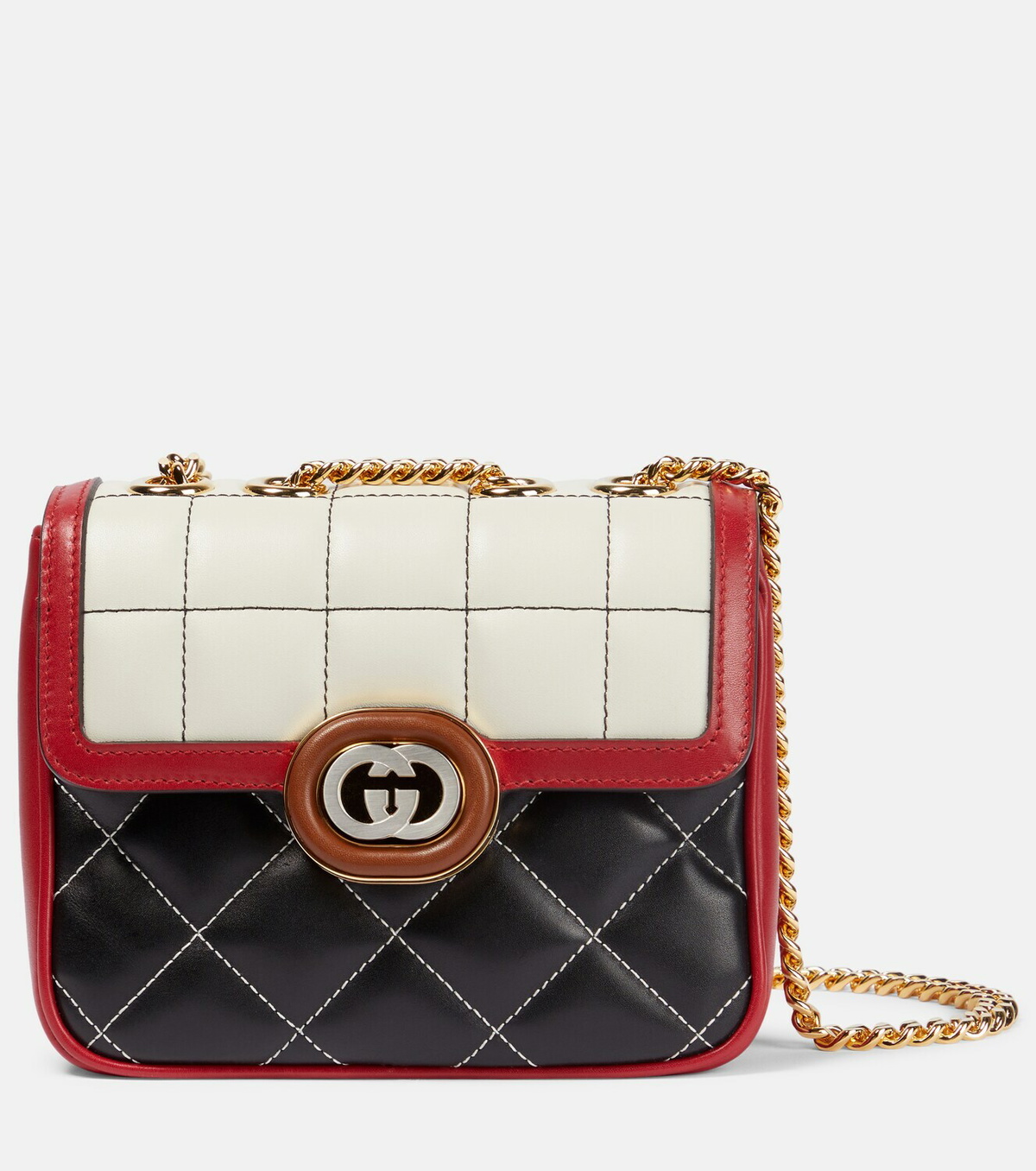 【GUCCI】DECO SMALL SHOULDER BAG Gucci - Gucci Deco Mini leather shoulder bag Gucci