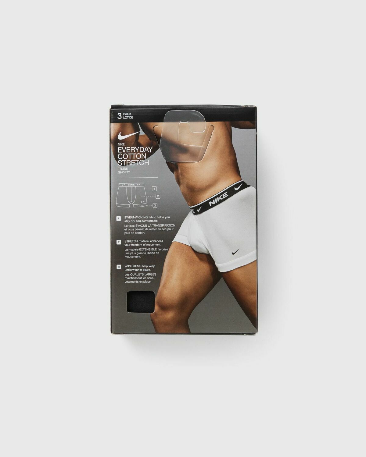 Nike TRUNK 3PK Black Mens Boxers & Brief