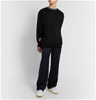 Acne Studios - Fulton Logo-Jacquard Fleece-Back Jersey Sweatshirt - Black