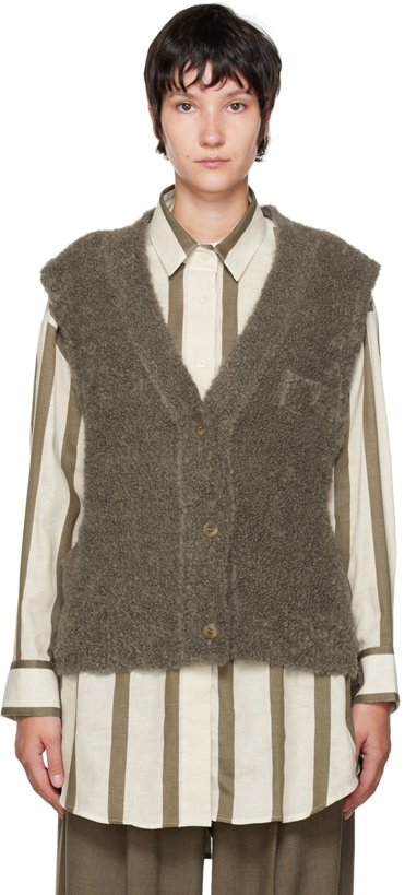 Photo: CORDERA Taupe Buttoned Vest