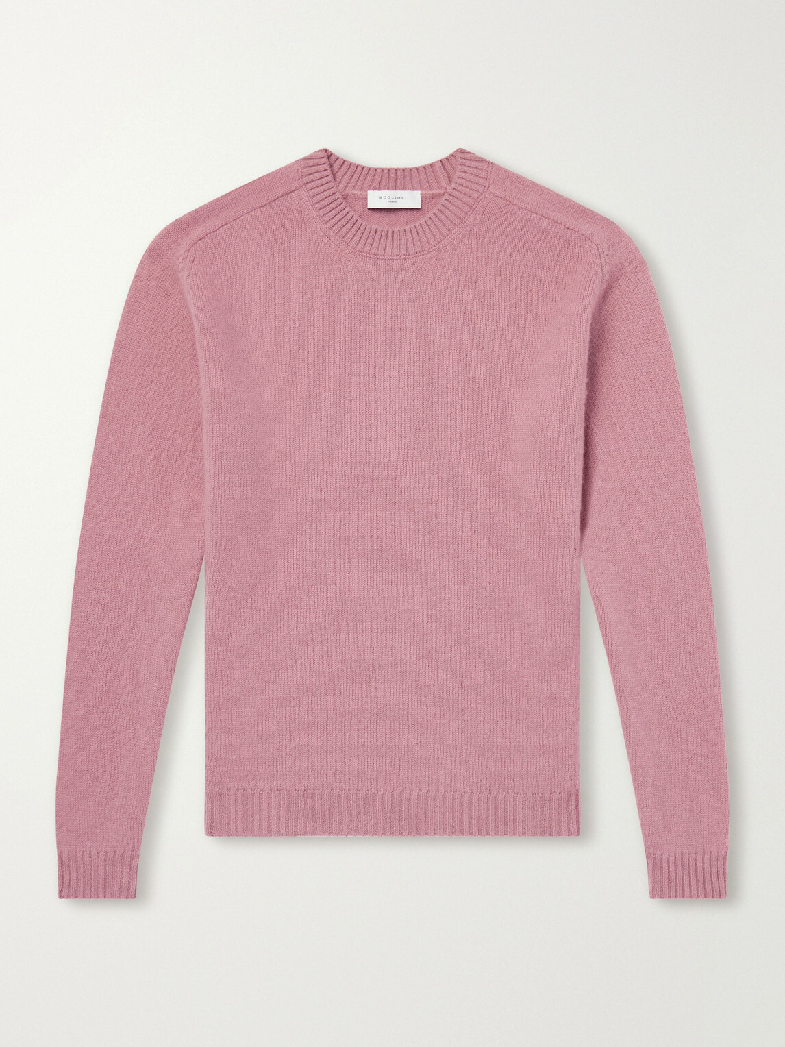 Boglioli - Wool and Cashmere-Blend Sweater - Pink