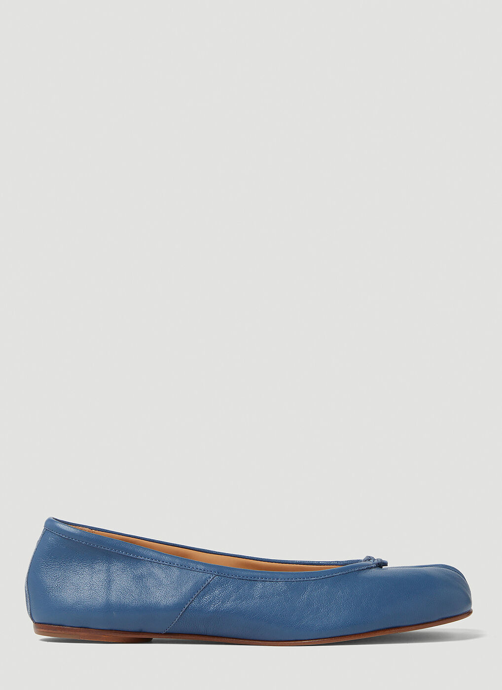 Ballerina Tabi Shoes in Blue Maison Margiela