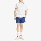Gucci Men's GG Logo Swim Shorts in Navy