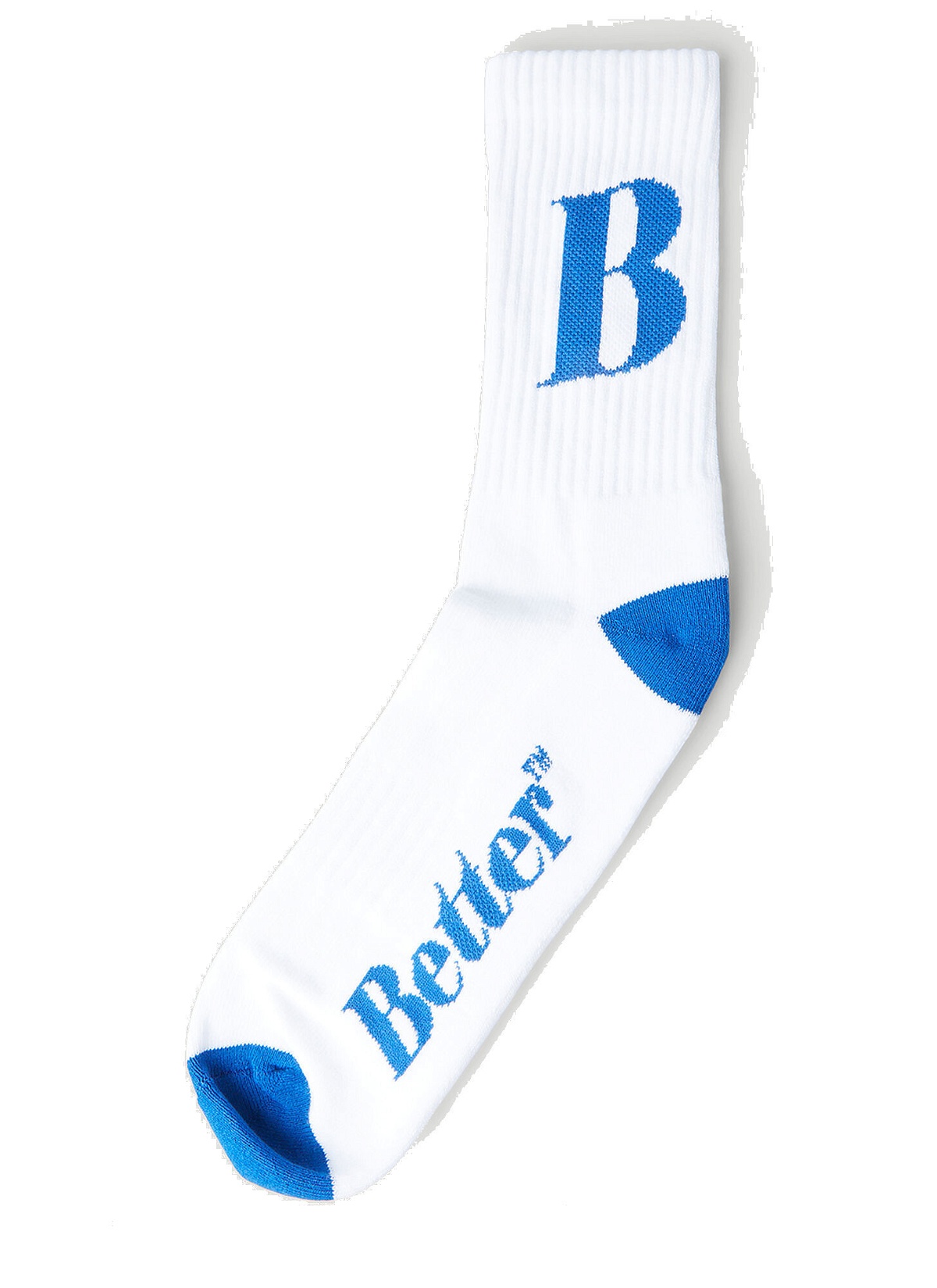 Photo: Athletic B Socks in White