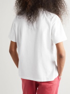 Guess USA - Logo-Print Cotton-Jersey T-Shirt - White