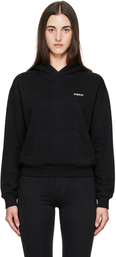 Photo: Coperni Black Cap Hoodie
