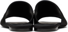 Lanvin Black Satin Sandals