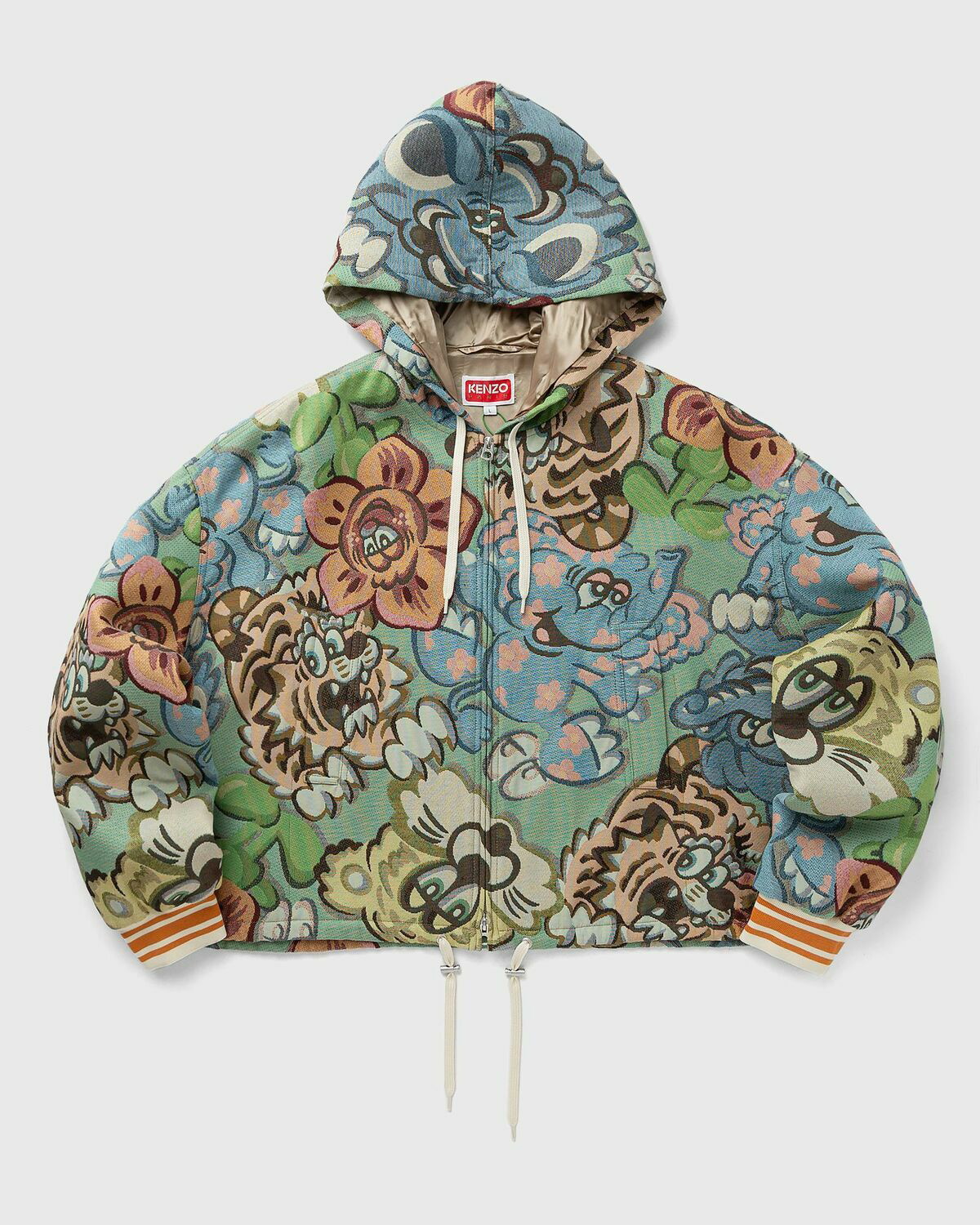 Kenzo VERDY COLLECTION HOODED PARKA Multi-color Men Kenzo