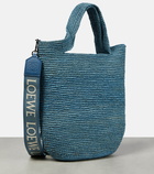 Loewe Anagram raffia shoulder bag