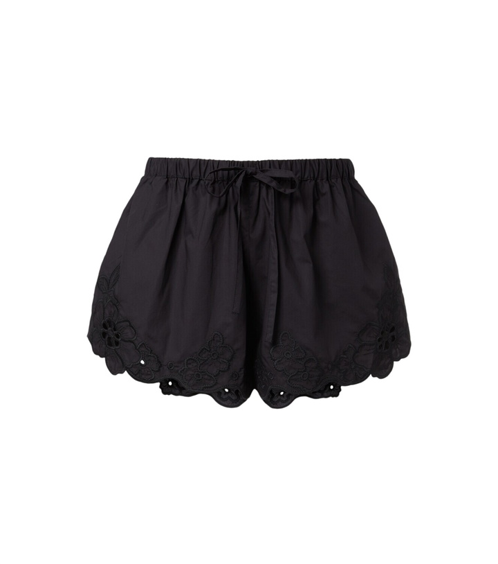 Photo: SIR Klara emboirdered cotton shorts