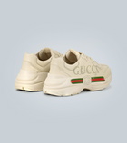 Gucci - Rhyton leather sneakers