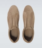 Magnanni Open suede sneakers