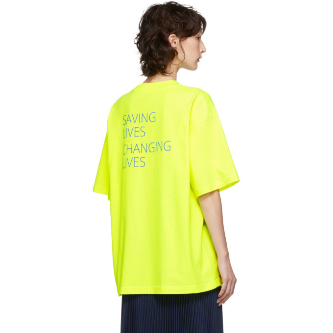 Balenciaga Yellow World Food Programme T-Shirt Balenciaga
