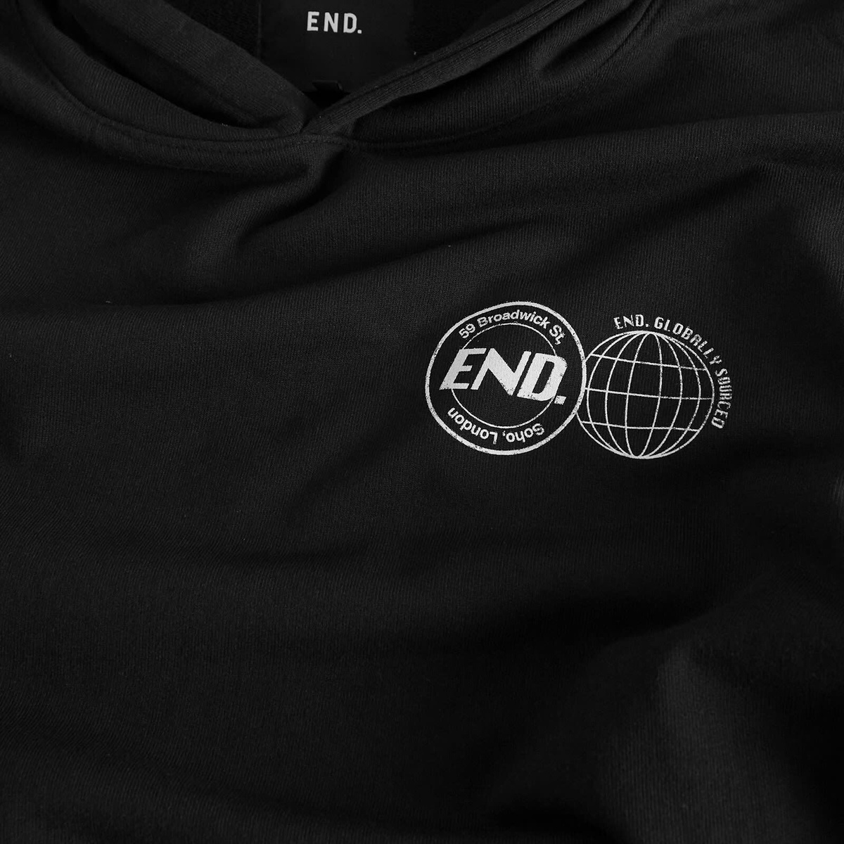 END. City Series 2.0 London Hoodie in Black