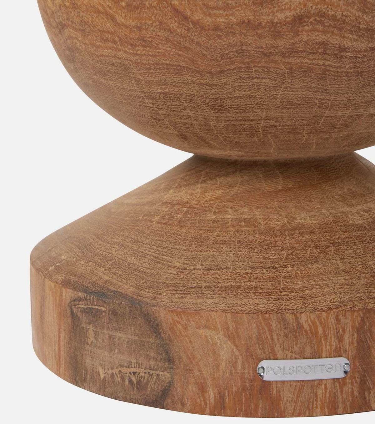 Polspotten Ball wooden stool