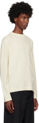 LISA YANG Off-White Mason Sweater