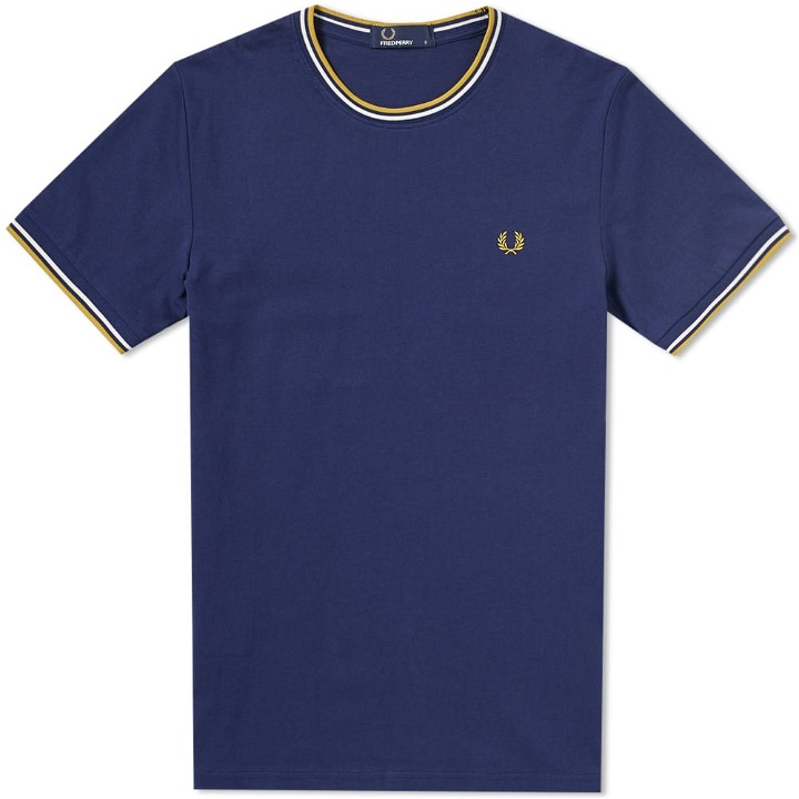 Photo: Fred Perry Twin Tipped Tee