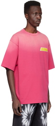 We11done Pink Cotton T-Shirt