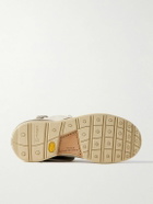 Visvim - FBT Lhamo-Folk Embellished Fringed Suede Ankle Boots - Neutrals