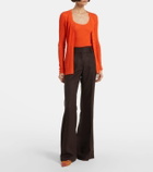 Gabriela Hearst Nevin pointelle cashmere and silk tank top