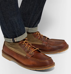 Red Wing Shoes - Wacouta Leather and Waxed-Cotton Boots - Brown