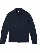 Massimo Alba - Garment-Dyed Wool Cardigan - Blue