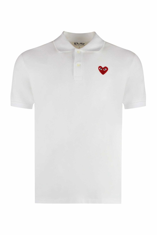 Photo: Comme des Garçons Play Cotton-piqué Polo Shirt