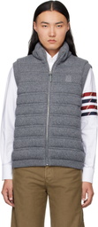 MACKAGE Gray Alan Cashmere Light Down Vest