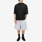 Jil Sander Men's Drawstring Cargo Shorts in Marinere Pinstripe